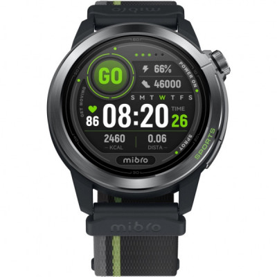 Смарт-годинник Mibro GS Active2 (XPAW024) Dark Gray (1159239)