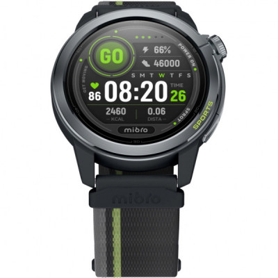 Смарт-годинник Mibro GS Active2 (XPAW024) Dark Gray (1159239)