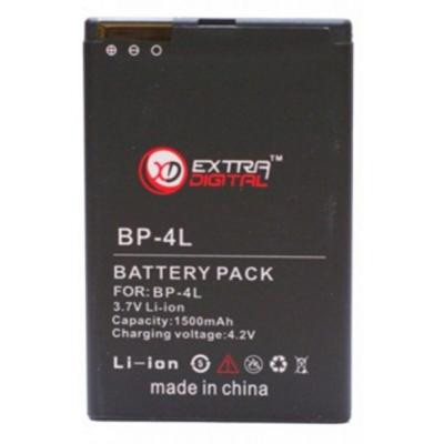 Акумуляторна батарея для телефону Extradigital Nokia BP-4L (1500 mAh) (DV00DV6025)