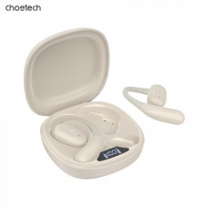 Навушники Choetech Open-ear з LED дисплеєм Beige (BH-T25-SK)