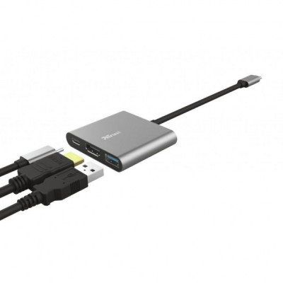 Концентратор Trust Dalyx 3-in-1 Multiport USB-C (23772)