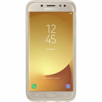 Чохол до мобільного телефона Samsung для J5 (2017)/J530-EF-AJ530TFEGRU - Jelly Cover (Gold) (EF-AJ530TFEGRU)