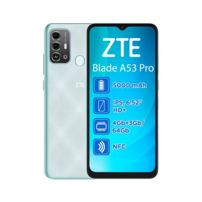 Мобільний телефон ZTE Blade A53 Pro 4/64GB Green