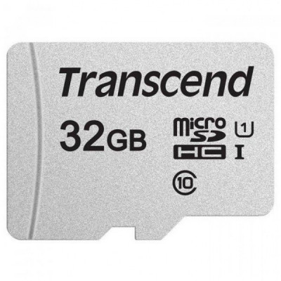 Карта пам'яті Transcend 32GB microSDHC class 10 UHS-I U1 (TS32GUSD300S-A)