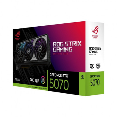 Відеокарта ASUS GeForce RTX5070 12Gb ROG STRIX GAMING OC (ROG-STRIX-RTX5070-O12G-GAMING) Відеокарта ASUS GeForce RTX5070 12Gb ROG STRIX GAMING OC (ROG-STRIX-RTX5070-O12G-GAMING)