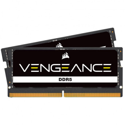 Модуль пам'яті для ноутбука SoDIMM DDR5 64GB (2x32GB) 4800 MHzPro Overclocking Corsair (CMSX64GX5M2A4800C40)