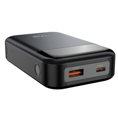 Батарея універсальна XO 10000mAh, PD/30W, QC/22.5W, PPS/33W, black (PR232_Black)