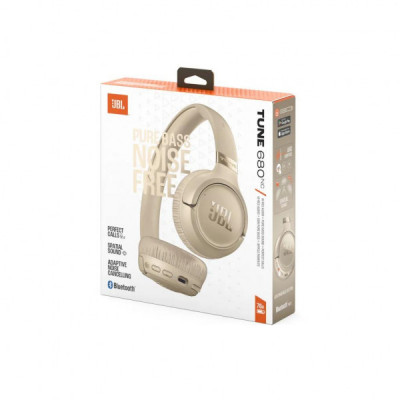 Навушники JBL Tune 680 NC Beige (JBLT680NCBEG) Навушники JBL Tune 680 NC Beige (JBLT680NCBEG)