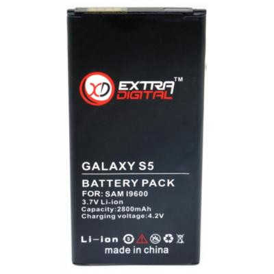 Акумуляторна батарея для телефону Extradigital Samsung GT-i9600 Galaxy S5 (2800 mAh) (BMS1152)