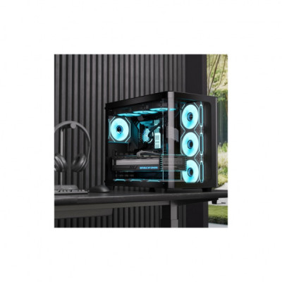 Корпус AeroCool P500C-G-BK-v1 Black (ACCM-PN01043.11)