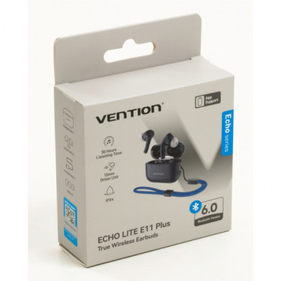 Навушники Vention Echo Lite E11 Plus Blue (NBVL0-Plus)