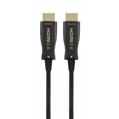 Кабель мультимедійний HDMI to HDMI 30m AOC V2.0 Cablexpert (CCBP-HDMI-AOC-30M)