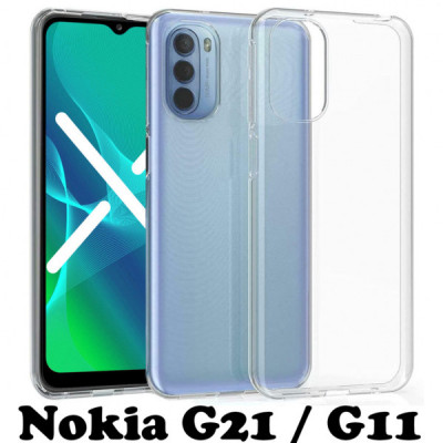 Чохол до мобільного телефона BeCover Nokia G21 / G11 Transparancy (707459)