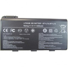 Акумулятор до ноутбука AlSoft MSI BTY-L74 5200mAh 6cell 11.1V Li-ion (A41554)