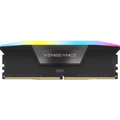 Модуль пам'яті для комп'ютера DDR5 32GB (2x16GB) 5200 MHz Vengeance RGB Corsair (CMH32GX5M2B5200Z40K)