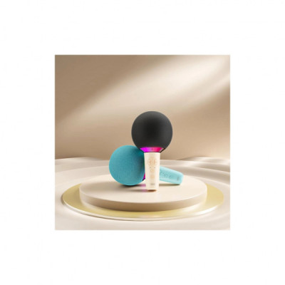 Мікрофон XO BE50 Bluetooth, AUX, LED Beige (BE50.beige)