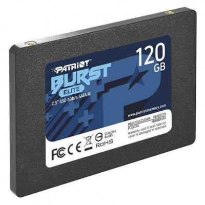 Накопичувач SSD 2.5" 120GB Burst Elite Patriot (PBE120GS25SSDR)