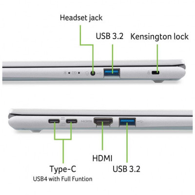 Ноутбук Acer Aspire Go AG15-72P (NX.JSVEU.00W) Ноутбук Acer Aspire Go AG15-72P (NX.JSVEU.00W)
