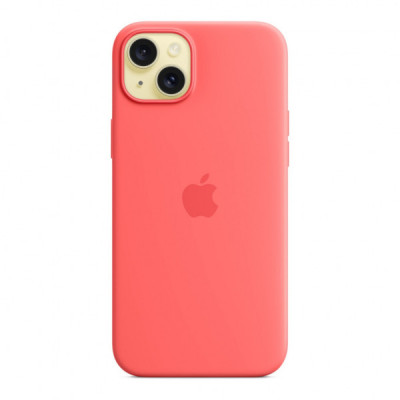 Чохол до мобільного телефона Apple iPhone 15 Plus Silicone Case with MagSafe Guava (MT163ZM/A)