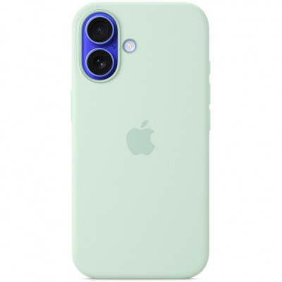 Чохол до мобільного телефона Apple iPhone 16 Silicone Case with MagSafe - Aquamarine,Model A3313 (MDGP4ZM/A)