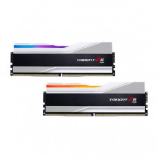 Модуль пам'яті для комп'ютера DDR5 32GB (2x16GB) 7200 MHz Trident Z5 RGB Silver G.Skill (F5-7200J3445G16GX2-TZ5RS)