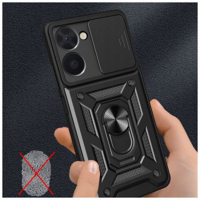 Чохол до мобільного телефона BeCover Military Realme 10 Black (709169)