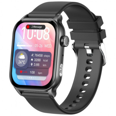 Смарт-годинник Gelius GP-SW015 Amazwatch Light Black (2099901012722)