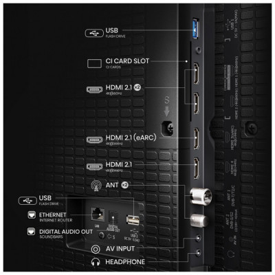 Телевізор Hisense 100E7Q PRO Телевізор Hisense 100E7Q PRO