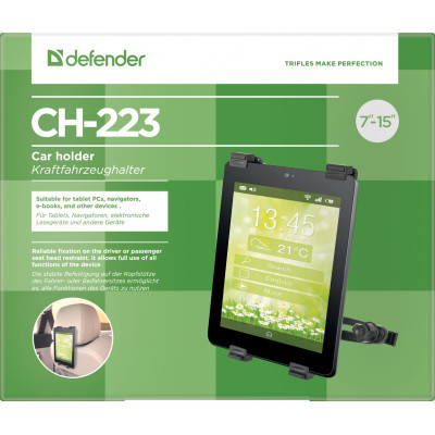 Універсальний автотримач Defender Car holder 223 for tablet devices (29223)
