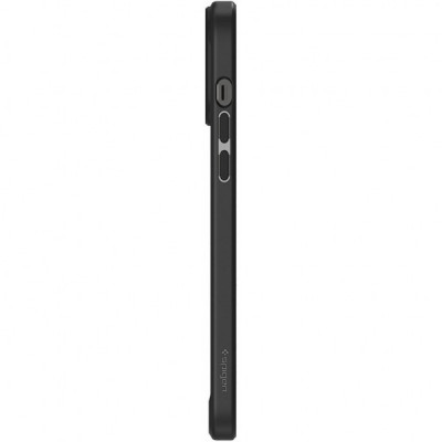 Чохол до мобільного телефона Spigen Apple iPhone 13 Pro Max Crystal Hybrid, Matte Black (ACS03243)