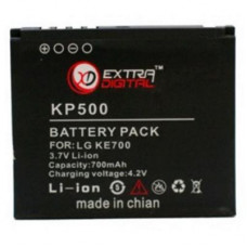 Акумуляторна батарея для телефону Extradigital LG KP500 (700 mAh) (DV00DV6066)
