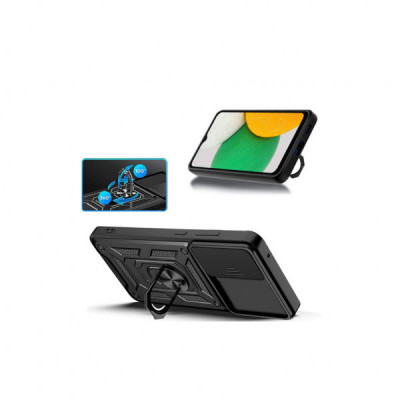 Чохол до мобільного телефона BeCover Military Motorola Moto E32s Black (709967)