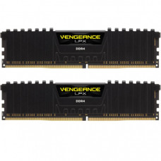 Модуль пам'яті для комп'ютера DDR4 32GB (2x16GB) 3200 MHz Vengeance LPX Black Corsair (CMK32GX4M2E3200C16)