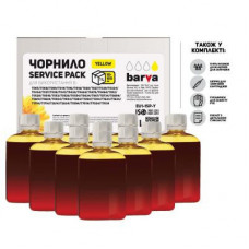 Чорнило Barva Epson Universal №1 Yellow 10x100мл ServicePack (EU1-1SP-Y)