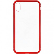 Чохол до мобільного телефона Armorstandart Magnetic Case 1 Gen. iPhone XS Max Clear/Red (ARM53391)