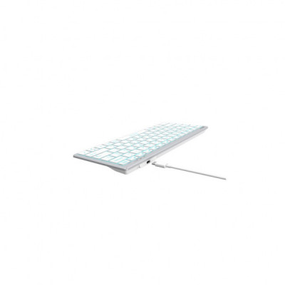 Клавіатура A4Tech FX61 USB White