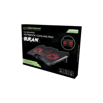 Підставка до ноутбука Esperanza Gaming Notebook Cooling Pad BURAN (EGC102)