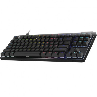 Клавіатура Logitech G PRO X TKL Rapid Linear USB UA Black (920-013233) Клавіатура Logitech G PRO X TKL Rapid Linear USB UA Black (920-013233)