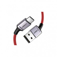 Дата кабель USB 2.0 AM to Type-C 1.0m US505 6A Red Ugreen (US505/20527)