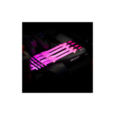 Модуль пам'яті для комп'ютера DDR4 16GB 3200 MHz Beast RGB Kingston Fury (ex.HyperX) (KF432C16BBA/16)