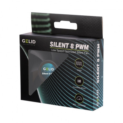 Кулер до корпусу Gelid Solutions Silent 8 PWM (FN-PX08-21)