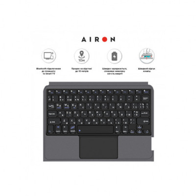 Чохол до планшета AirOn Premium iPad 10.9 10Gen 2022 10.9" with Keyboard (4822352781095)