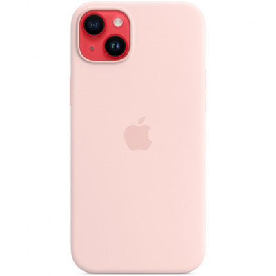 Чохол до мобільного телефона Apple iPhone 14 Plus Silicone Case with MagSafe - Chalk Pink,Model A2911 (MPT73ZE/A)