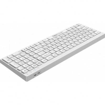 Клавіатура OfficePro SK985W Wireless/Bluetooth White (SK985W)