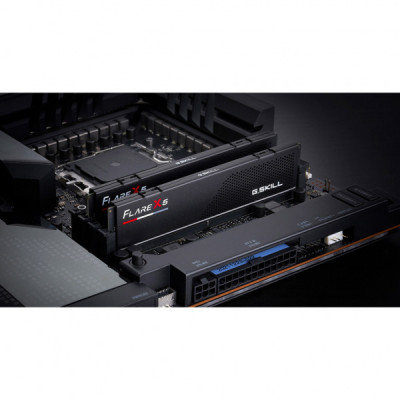 Модуль пам'яті для комп'ютера DDR5 96GB (2x48GB) 6000 MHz Flare X5 Matte Black G.Skill (F5-6000J3036F48GX2-FX5)