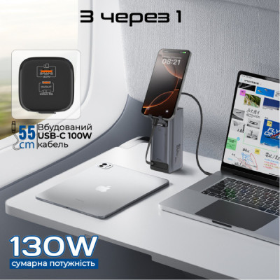 Батарея універсальна Promate 20000mAh PD/130W (titan-130rc)