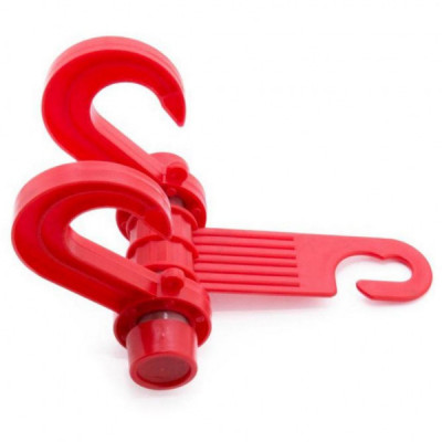 Універсальний автотримач Extradigital для сумок и пакетов Car Hook CC-598 Red (CMH4126)