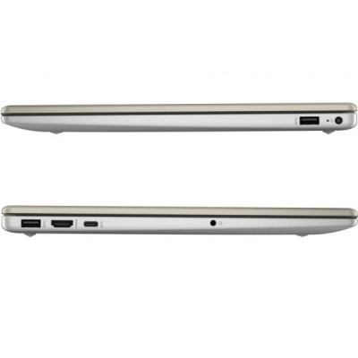 Ноутбук HP HP 15-fd0115ua 15.6" FHD IPS, 250n/Intel N100 (3.4)/8Gb/SSD512Gb/Intel UHD/DOS/Золотистий (B0QR4EA)