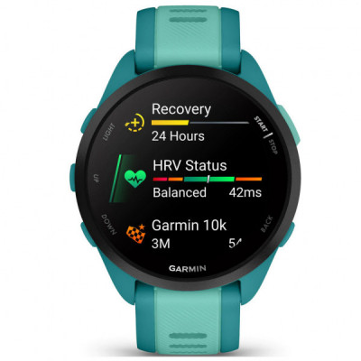 Смарт-годинник Garmin Forerunner 165 Music, Turquoise/Aqua, GPS (010-02863-32)