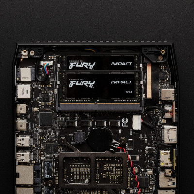 Модуль пам'яті для ноутбука SoDIMM DDR4 16GB 3200 MHz Impact Kingston Fury (ex.HyperX) (KF432S20IB/16)